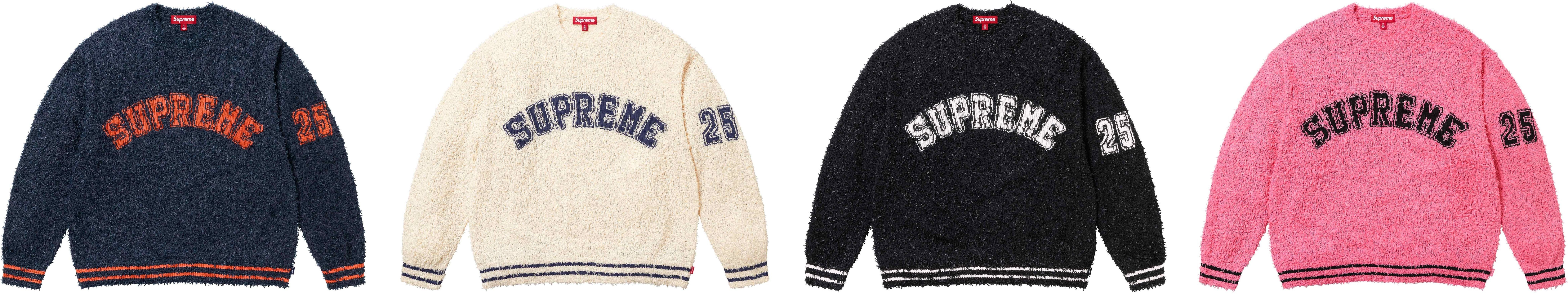 Textured Arc Sweater